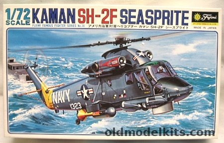 Fujimi 1/72 TWO Kaman SH-2F Seasprite, 7A20-500 plastic model kit